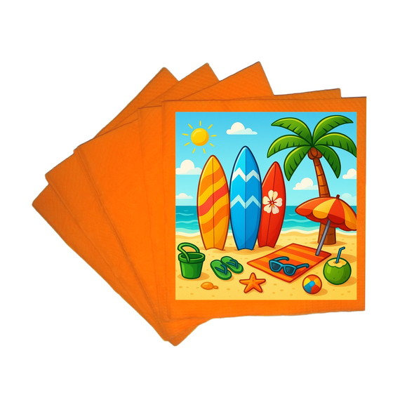 Guardanapo de Papel Personalizado Surf - Imagem 5