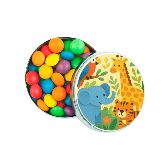 Latinha Metálica Personalizada Animais Exóticos