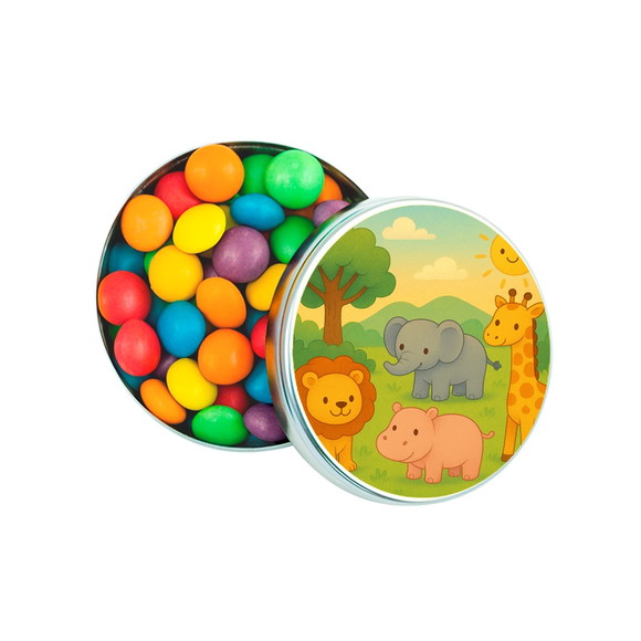 Latinha Metálica Personalizada Animais Selvagens - Imagem 4