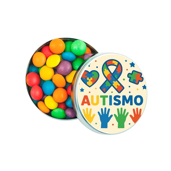 Latinha Metálica Personalizada Autismo - Imagem 2