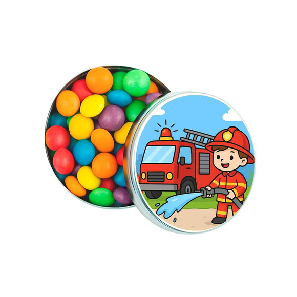Latinha Metálica Personalizada Bombeiros - Imagem 5