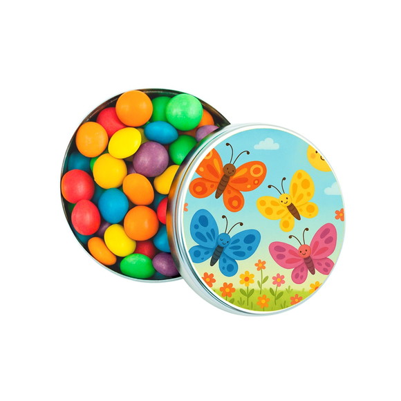Latinha Metálica Personalizada Borboletas - Imagem 3