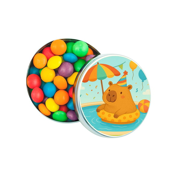 Latinha Metálica Personalizada Capivara Pool Party - Imagem 5