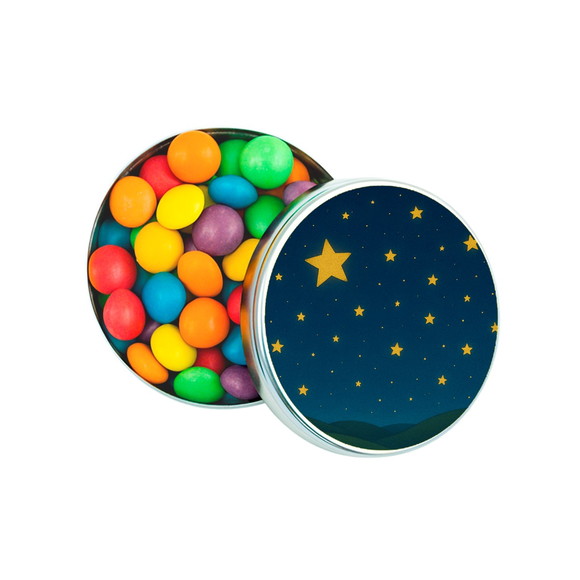 Latinha Metálica Personalizada Céu Estrelado - Imagem 2