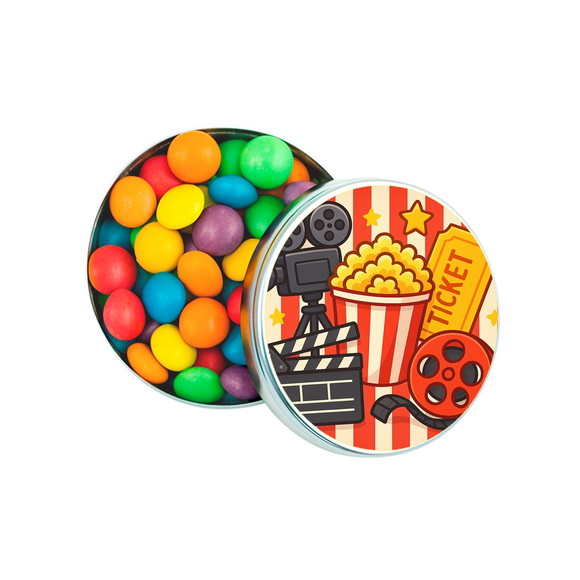 Latinha Metálica Personalizada Cinema - Imagem 5