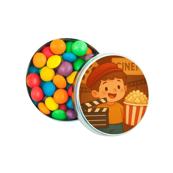 Latinha Metálica Personalizada Cinema Antigo - Imagem 3