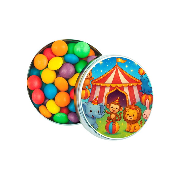 Latinha Metálica Personalizada Circo Encantado - Imagem 5