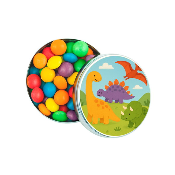 Latinha Metálica Personalizada Dinossauros - Imagem 2