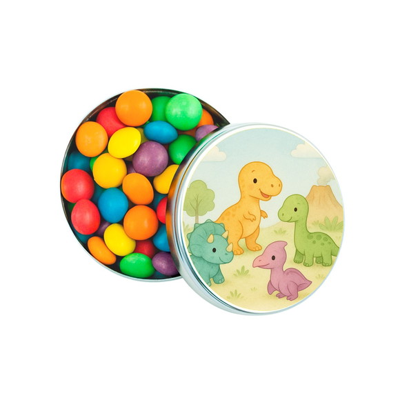 Latinha Metálica Personalizada Dinossauros Baby - Imagem 5
