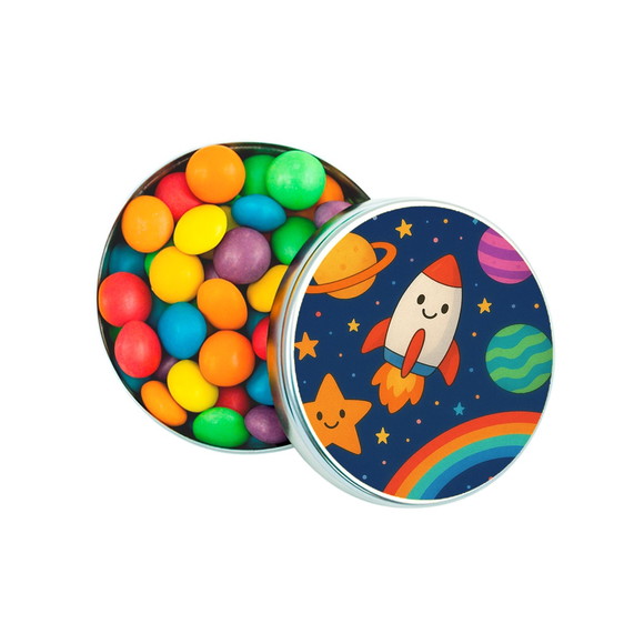 Latinha Metálica Personalizada Espaço Colorido - Imagem 5