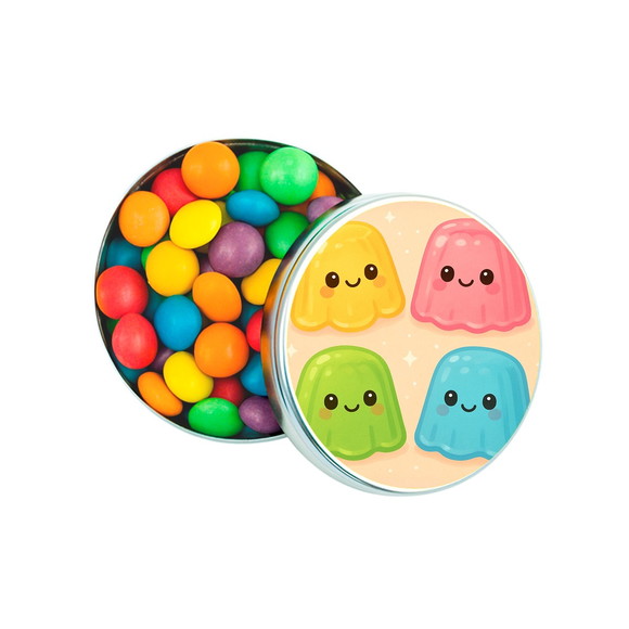 Latinha Metálica Personalizada Gelatinas - Imagem 3