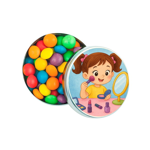 Latinha Metálica Personalizada Maquiagem - Imagem 3