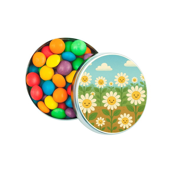 Latinha Metálica Personalizada Margaridas - Imagem 5