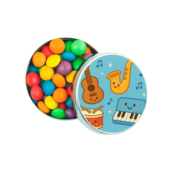 Latinha Metálica Personalizada Músicas Instrumentos - Imagem 3