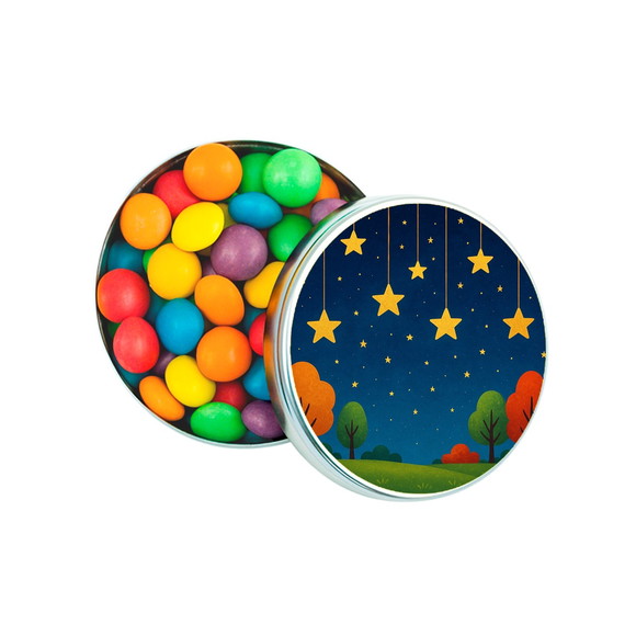 Latinha Metálica Personalizada Noite das Estrelas