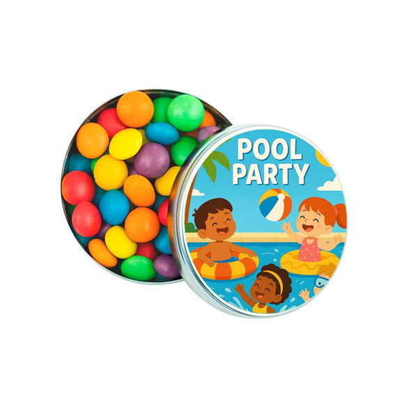 Latinha Metálica Personalizada Pool Party - Imagem 5