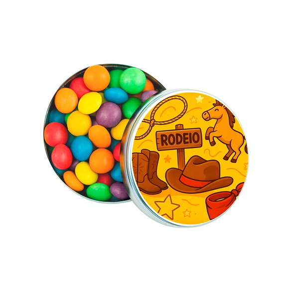 Latinha Metálica Personalizada Rodeio - Imagem 2