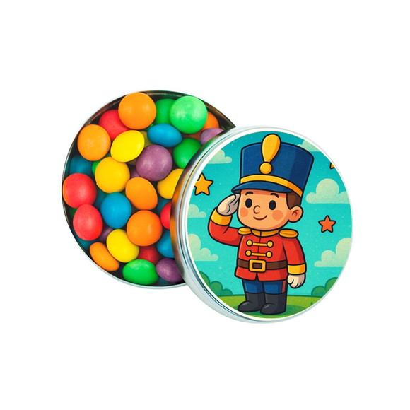 Latinha Metálica Personalizada Soldadinho de Chumbo - Imagem 4