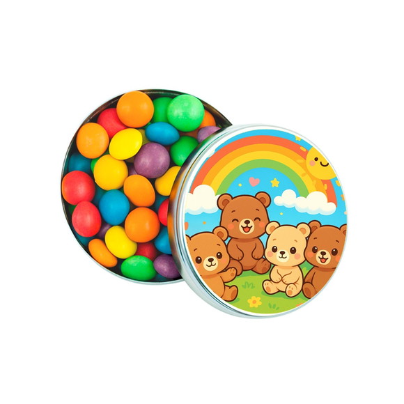 Latinha Metálica Personalizada Ursinhos Baby - Imagem 5