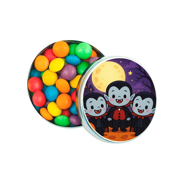 Latinha Metálica Personalizada Vampirinhos Fofinhos - Imagem 4