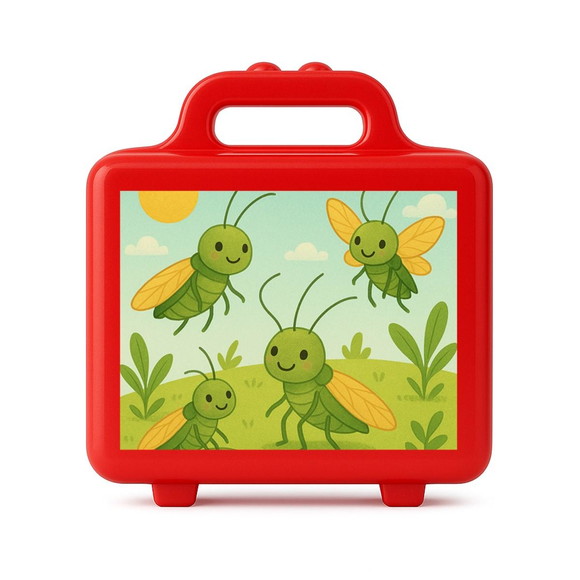 Maleta Plástica Personalizada 12x10cm Cigarras - Imagem 5