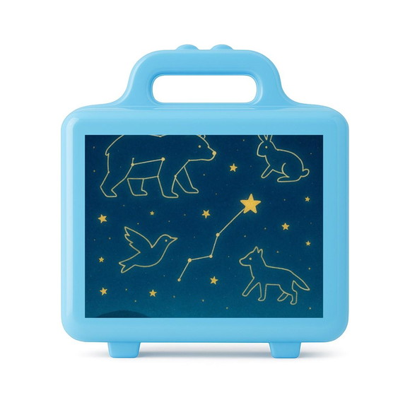 Maleta Plástica Personalizada 12x10cm Constelações - Imagem 2