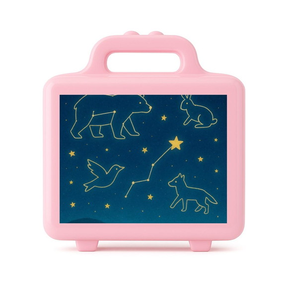 Maleta Plástica Personalizada 12x10cm Constelações - Imagem 3