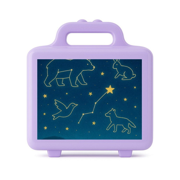 Maleta Plástica Personalizada 12x10cm Constelações - Imagem 4