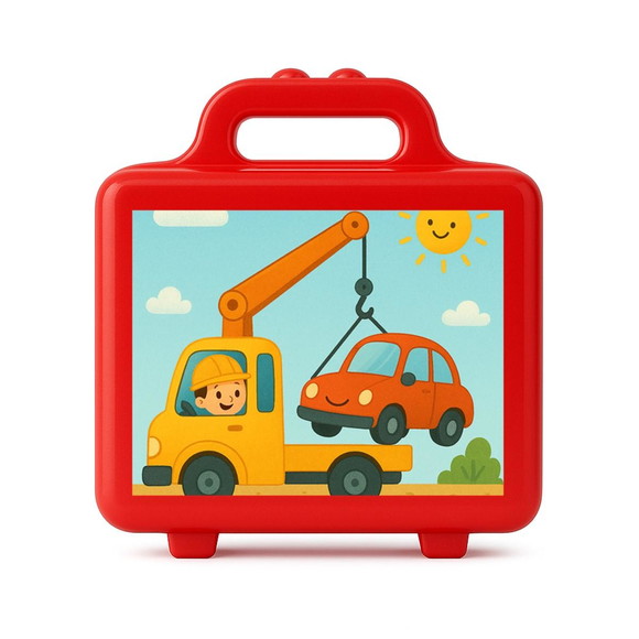 Maleta Plástica Personalizada 12x10cm Guincho - Imagem 5