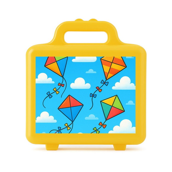 Maleta Plástica Personalizada 12x10cm Pipas