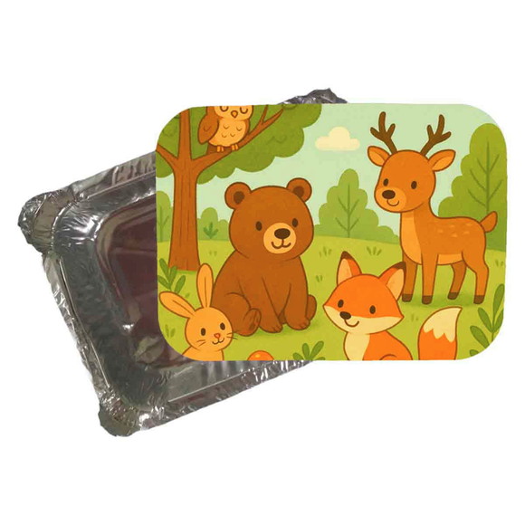 Marmitinha Personalizada 220ml Animais da Floresta - Imagem 2
