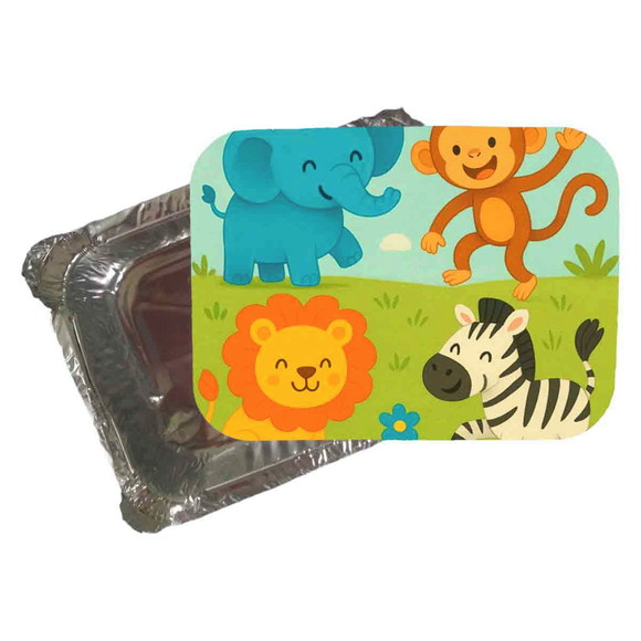 Marmitinha Personalizada 220ml Animais Divertidos - Imagem 3