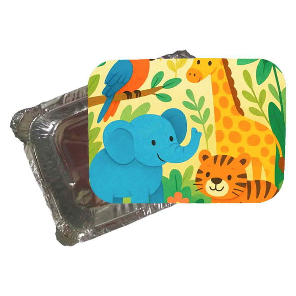 Marmitinha Personalizada 220ml Animais Exóticos - Imagem 5