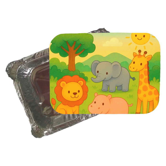 Marmitinha Personalizada 220ml Animais Selvagens - Imagem 3