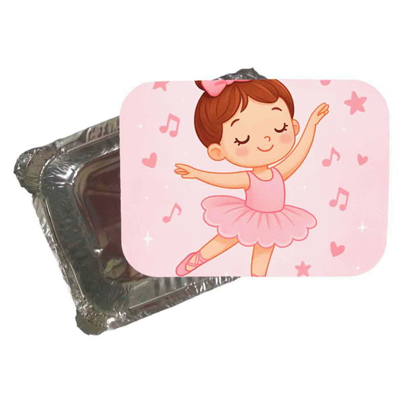 Marmitinha Personalizada 220ml Bailarina - Imagem 3