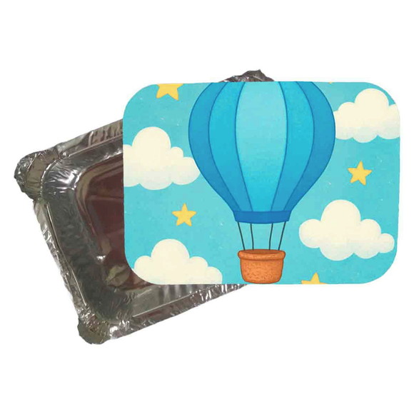 Marmitinha Personalizada 220ml Balão de Ar Azul - Imagem 5