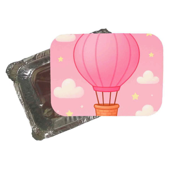 Marmitinha Personalizada 220ml Balão de Ar Rosa - Imagem 2