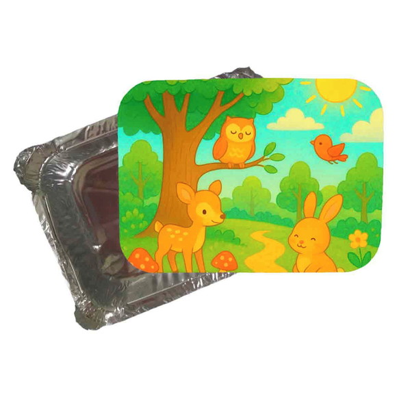 Marmitinha Personalizada 220ml Bosque Encantado - Imagem 3
