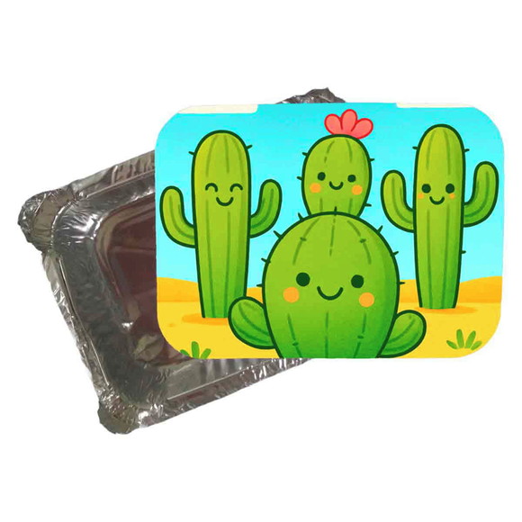 Marmitinha Personalizada 220ml Cactos Fofos - Imagem 2