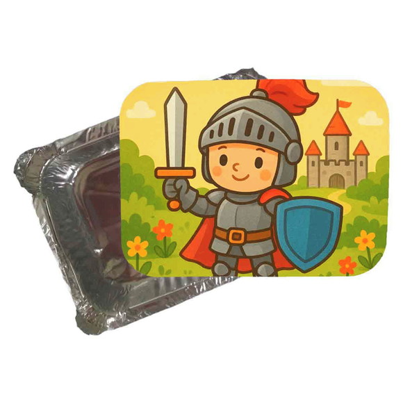 Marmitinha Personalizada 220ml Cavaleiro Medieval - Imagem 2