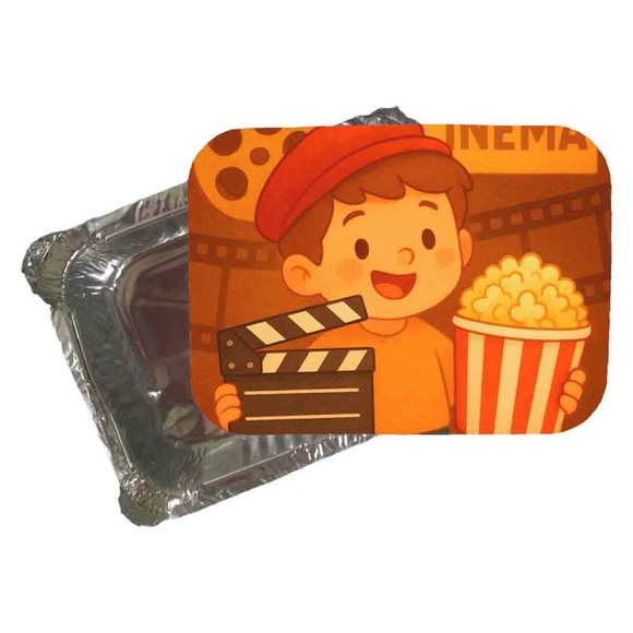 Marmitinha Personalizada 220ml Cinema Antigo - Imagem 2