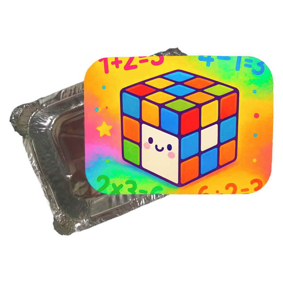 Marmitinha Personalizada 220ml Cubo Mágico - Imagem 5