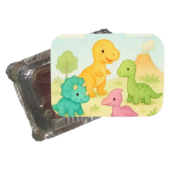 Marmitinha Personalizada 220ml Dinossauros Baby - Imagem 5