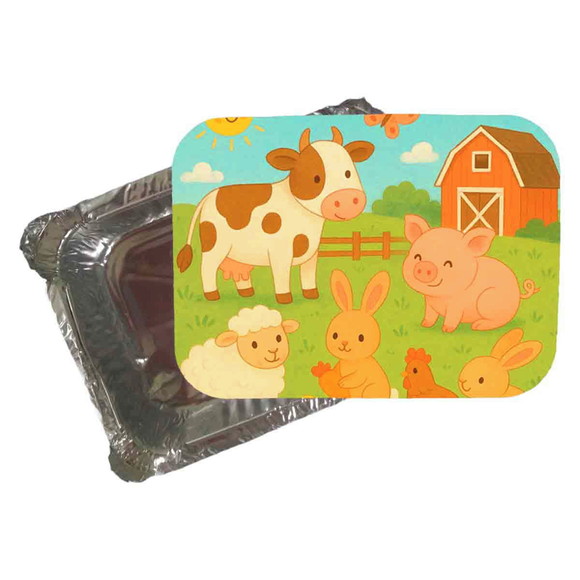 Marmitinha Personalizada 220ml Fazendinha - Imagem 4