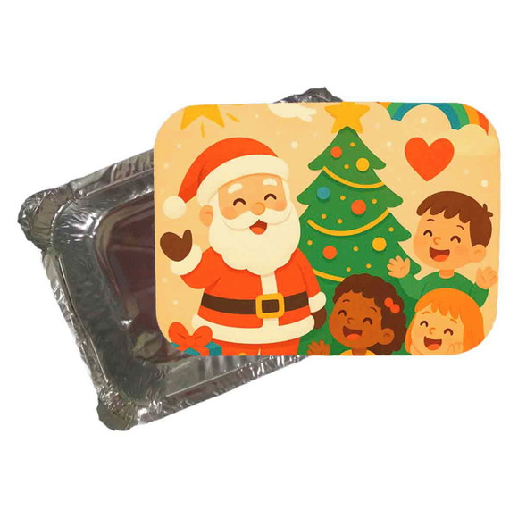 Marmitinha Personalizada 220ml Feliz Natal - Imagem 2