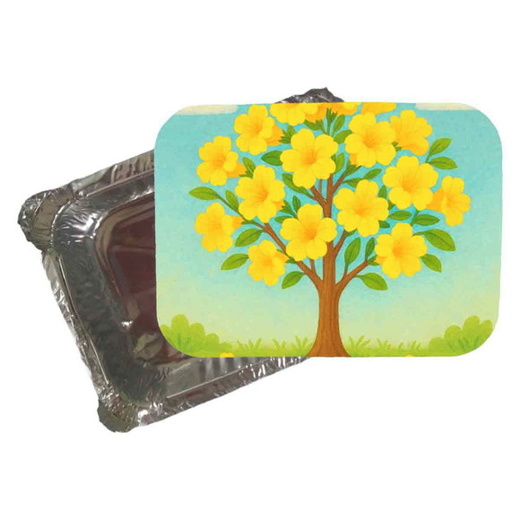 Marmitinha Personalizada 220ml Flor de Ipê Amarela - Imagem 5