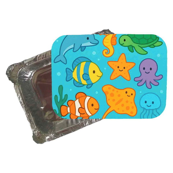 Marmitinha Personalizada 220ml Fundo do Mar - Imagem 3