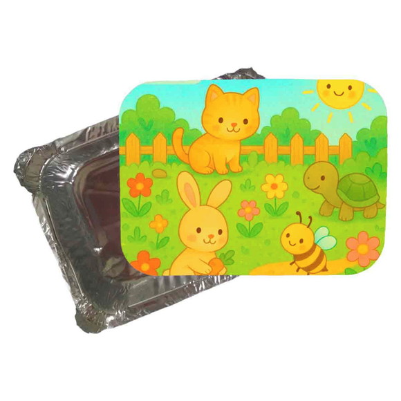 Marmitinha Personalizada 220ml Jardim dos Bichinhos - Imagem 5