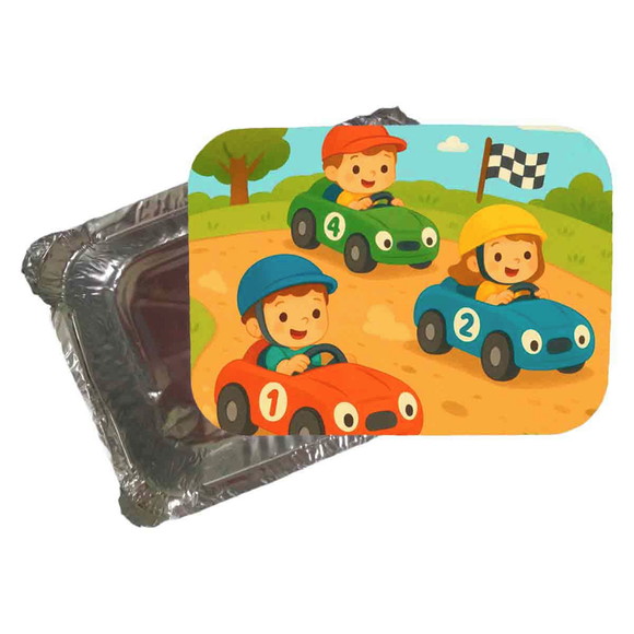 Marmitinha Personalizada 220ml Kart Infantil - Imagem 2