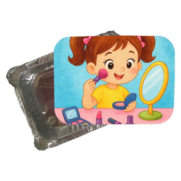 Marmitinha Personalizada 220ml Maquiagem - Imagem 4